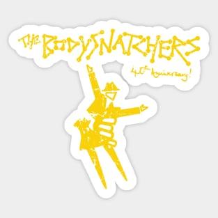 Madness Bodysnatchers - Distressed Gold Sticker